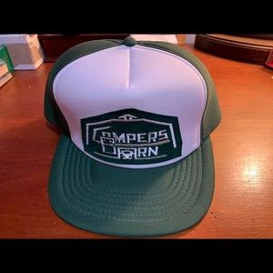 Vintage Campers Barn Foam SnapBack Truckers Hat